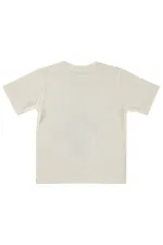 T-shirt garçon Km 2-5 ans écru - Emballage