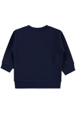 Bebek Sweatshirt 0-24 Ay Lacivert - Paket Bebek Sweatshirt 0-24 Ay Lacivert - Paket