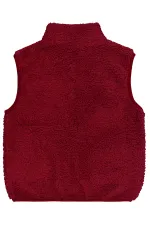 Erkek Çocuk Yelek 2-5 Yaş Bordo - Paket