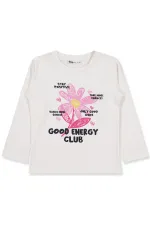 Girls Sweatshirt Km 2-5 Years Ecru - Package