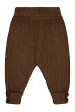 Bebek Eşofman Altı 0-24 Ay Kahve - Paket