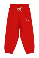 Bas de survêtement rouge pour garçon de 2 à 5 ans - Lot