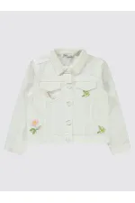 Kız Çocuk Ceket 10-13 Yaş Beyaz - Paket