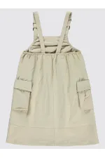 Girl's Vest and Dress 6-9 Years Beige - Package