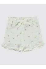 Bebek Şort 0-24 Ay Ekru - Paket