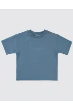 T-shirt garçon 2-5 ans indigo - Emballage