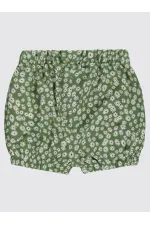 Baby Shorts 0-24 Months Green - Package