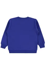 Erkek Çocuk Sweatshirt Km 2-5 Yaş Saks - Paket