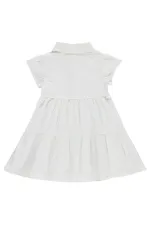 Ensemble combinaison et robe pour fille, 2-5 ans, blanc cassé - Emballage