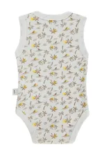 Baby Snap Bodysuit 0-24 Months, Ecru - Package Baby Snap Bodysuit 0-24 Months, Ecru - Package