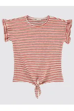 Girls' T-Shirt 10-13 Years Old Coral - Package