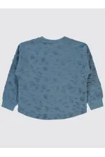 Erkek Çocuk Sweatshirt 2-5 Yaş İndigo - Paket