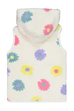 Kız Çocuk Yelek 2-5 Yaş Ekru - Paket