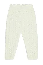 Bebek Eşofman Altı 0-24 Ay Ekru - Paket