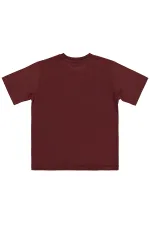 T-shirt garçon, 6-9 ans, couleur terre cuite - Lot T-shirt garçon, 6-9 ans, couleur terre cuite - Lot