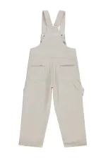 Salopette garçon, 2-5 ans, couleur pierre foncée - Emballage