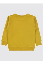 Erkek Çocuk Sweatshirt 2-5 Yaş Hardal - Paket