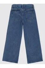 Kız Çocuk Pantolon 6-9 Yaş Mavi - Paket