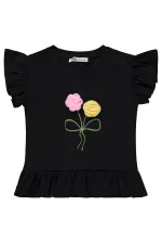 Girls' Outfit Set 2-5 Years Old Black-Black - Package
