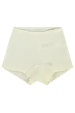 Kız Çocuk Boxer 2-9 Yaş Ekru-Somon - Paket