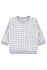 Bebek Sweatshirt 0-24 Ay Lila - Paket