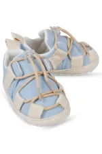 Baby Booties Size 18-21 Blue - Package