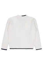 Kız Çocuk Hırka 10-13 Yaş Ekru - Paket