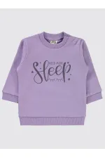Sweat-shirt bébé 0-24 mois lilas - Emballage
