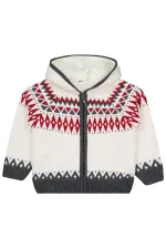 Kız Çocuk Hırka 6-9 Yaş Açık Bej - Paket