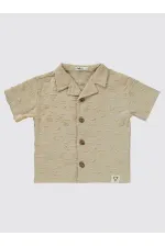 Costume beige pour garçon de 2 à 5 ans - Emballage