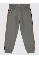 Bas de survêtement garçon 6-9 ans anthracite - Lot