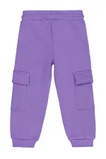 Pantalon de survêtement pour filles, 2-5 ans, violet - Lot