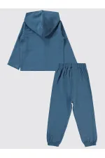 Costume garçon 2-5 ans indigo - Emballage