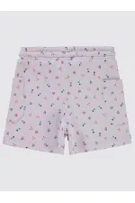 Kız Çocuk Şort 2-5 Yaş Lila - Paket