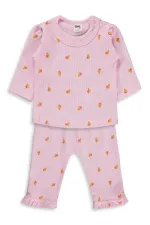 Bebek Pijama Takımı 0-24 Ay Açık Pembe - Paket