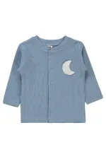 Ensemble pyjama bébé 0-24 mois bleu glacier - Emballage