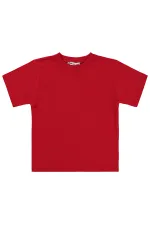 Boys' T-Shirt, Ages 2-5, Red - Pack