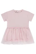 Kız Çocuk Jile ve Elbise 2-5 Yaş Pudra - Paket