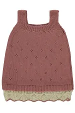 Baby Vest and Dress 0-24 Months Dusty Rose - Package