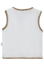 Body bébé 0-24 mois, blanc cassé - Emballage