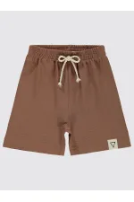 Short garçon marron 2-5 ans - Emballage