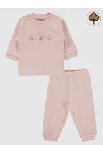Bebek Pijama Takımı 0-24 Ay Pembe - Paket