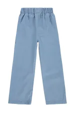 Kız Çocuk Pantolon 6-9 Yaş Mavi - Paket