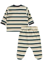 Bebek Zıbın Takımları 0-24 Ay Açık Vizon - Paket