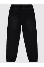 Erkek Çocuk Pantolon 6-9 Yaş Siyah - Paket