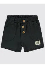 Baby Shorts 0-24 Months Anthracite - Package