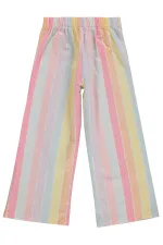 Girls' Trousers, Ages 6-9, Yellow - Pack