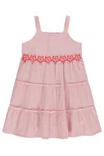 Combinaison et robe pour filles, 6-9 ans, rose - Emballage
