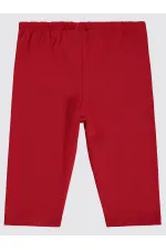 Collants rouges pour fille de 6 à 9 ans - Paquet