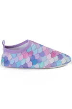 Chaussures de plage pour filles, pointures 26 à 30, lilas - Emballage